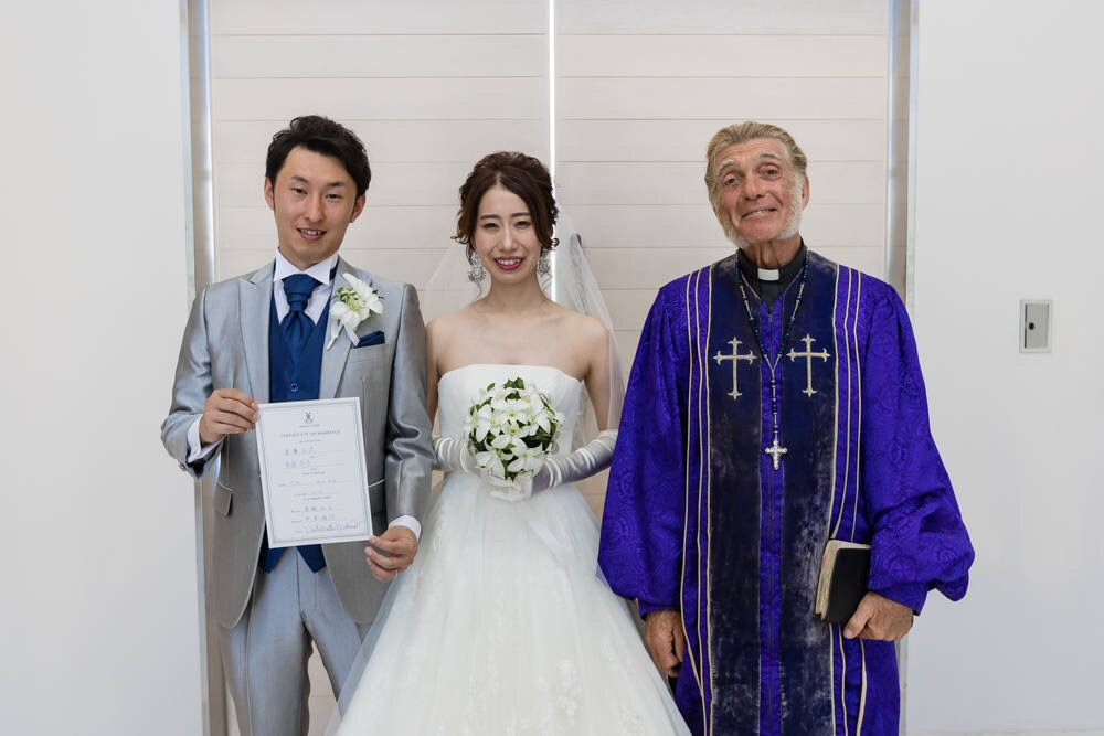 結婚　新郎　新婦